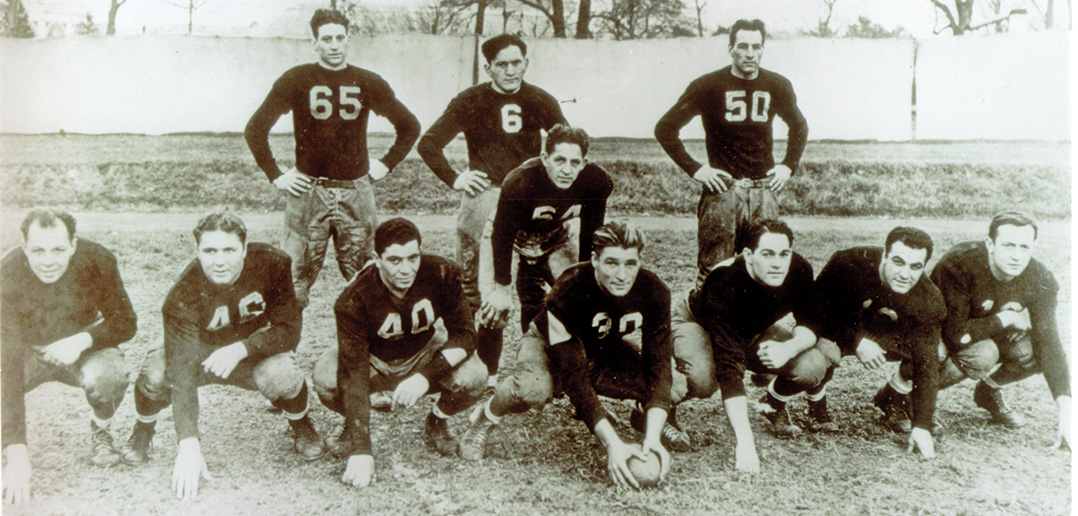 La línea de los Fordham Rams - Los 7 bloques de granito - Vince Lombardi #40