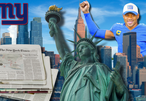 RUSSELL WILSON A NEW YORK: PERIODICOS