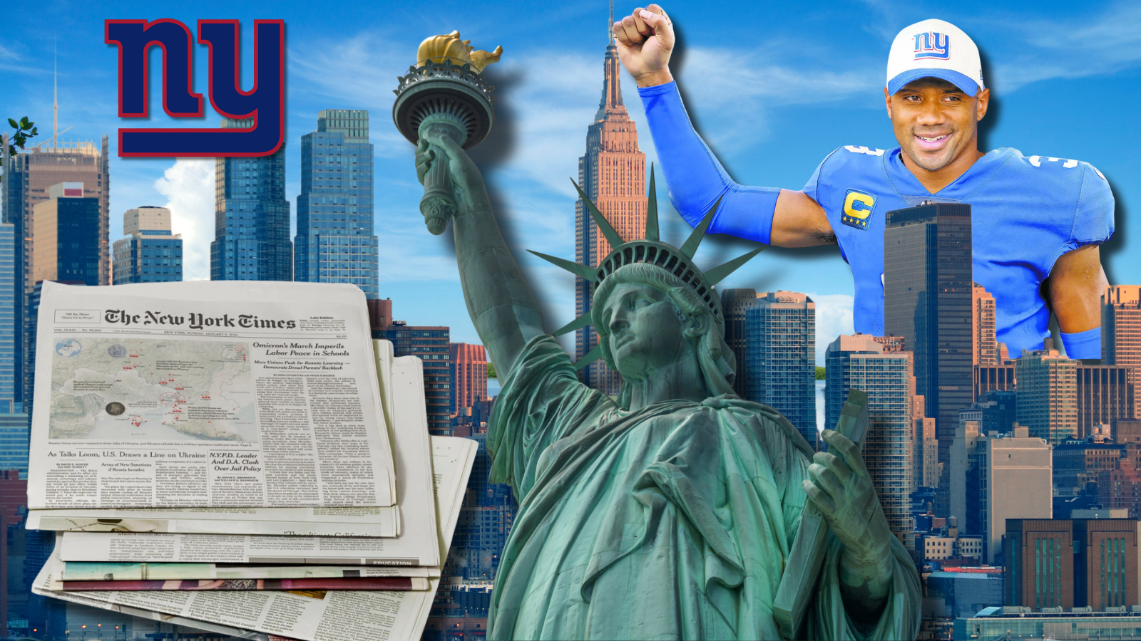 RUSSELL WILSON A NEW YORK: PERIODICOS