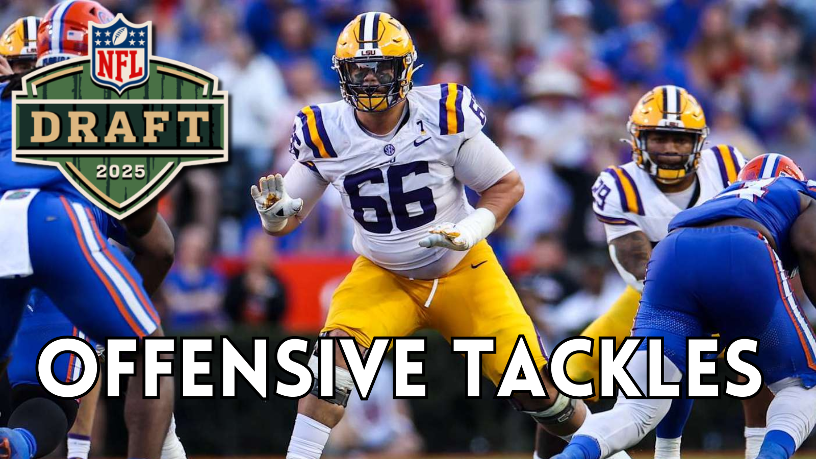Offensive Tackles para el draft de la NFL 2025