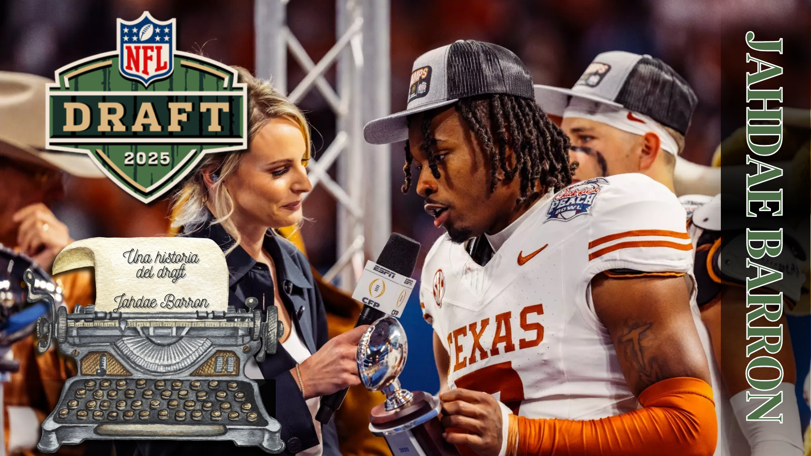 JAHDAE BARRON HISTORIA DEL DRAFT